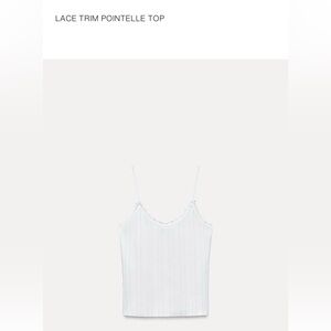 ZARA LACE TOP